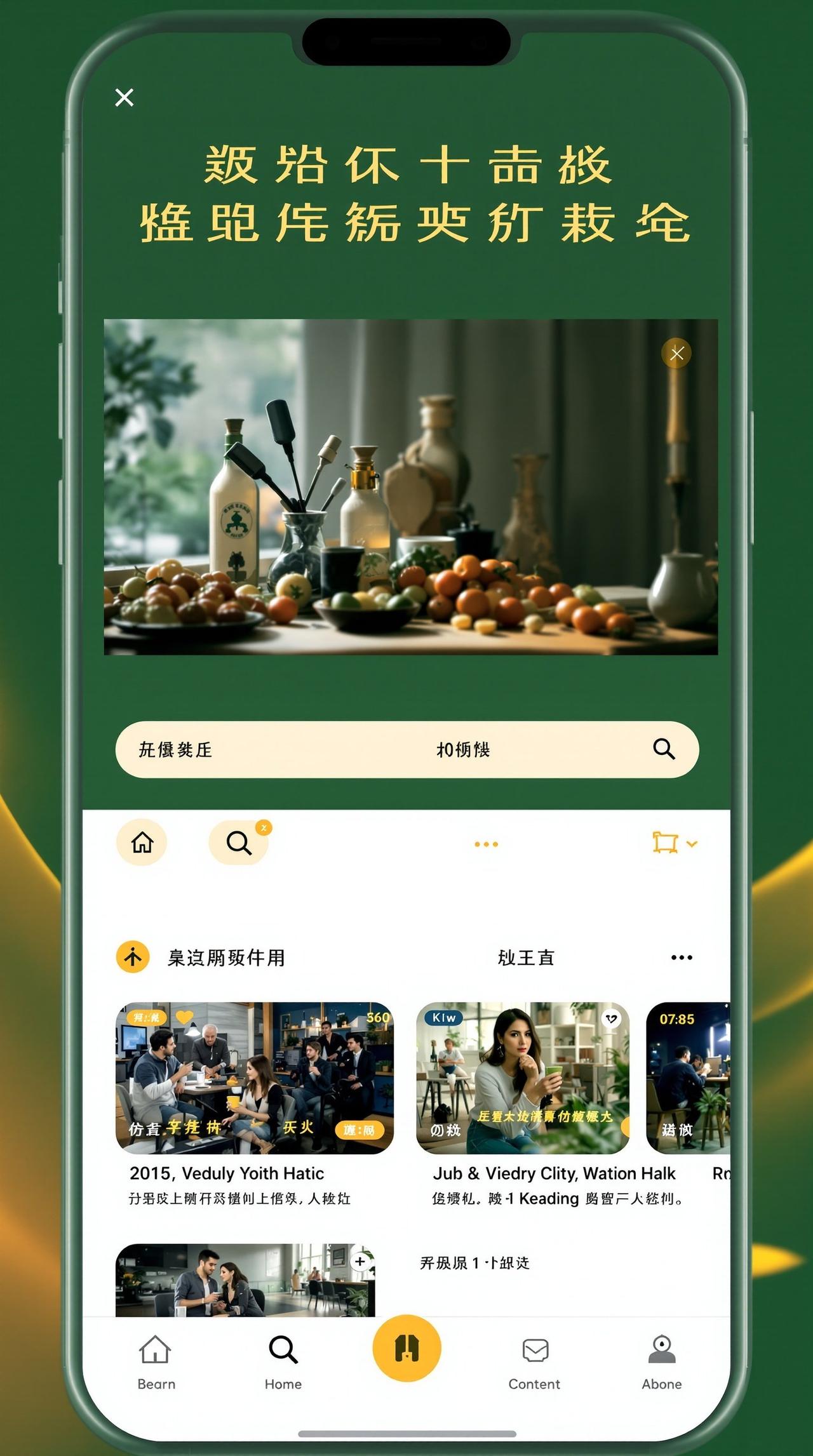 八哥网APP界面预览